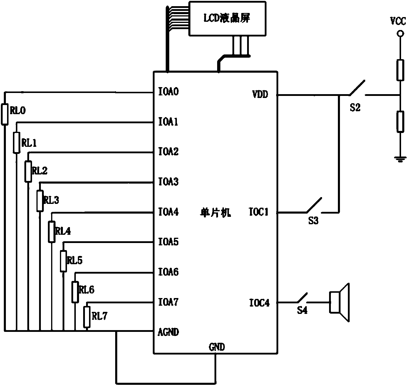 Detection method of automobile brake block thickness real-time detecting system