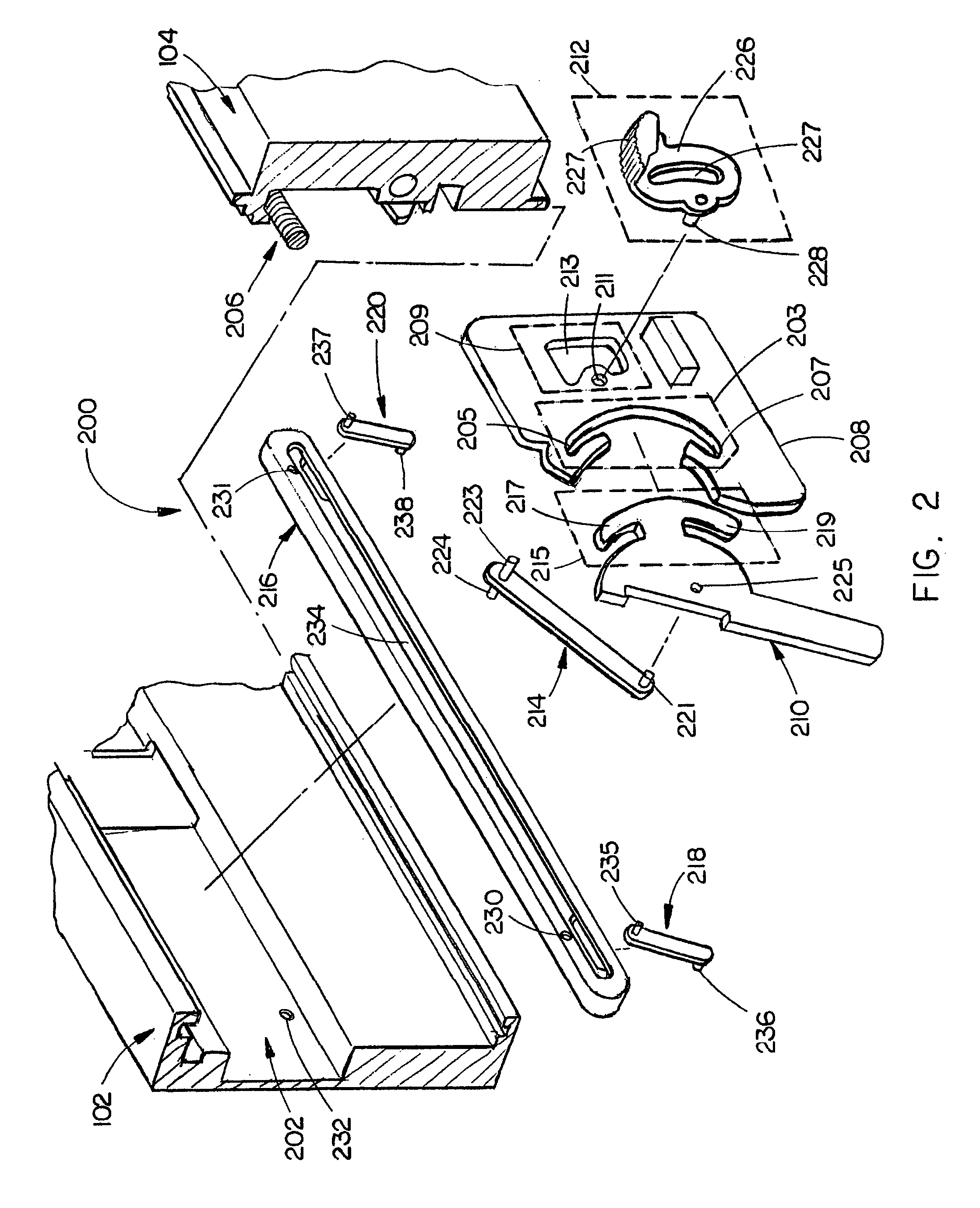 Nail lockout assembly