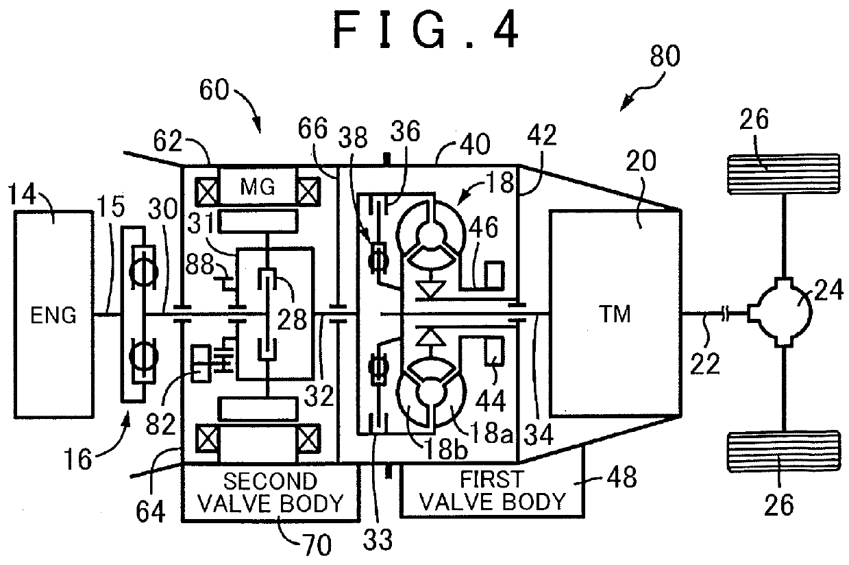 Power transmission system for hybrid vehicle