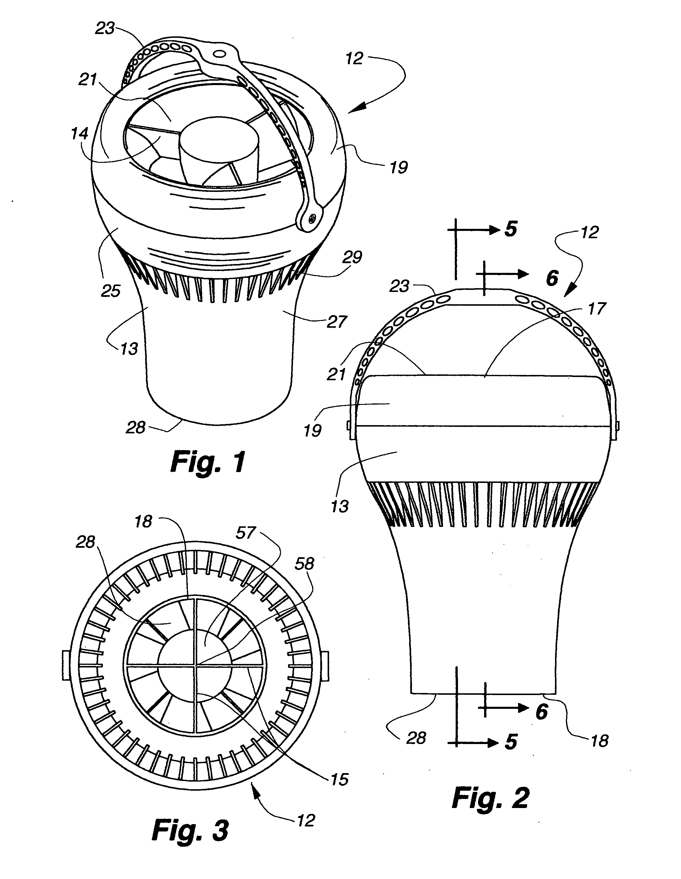 Columnar air moving devices, systems and methods