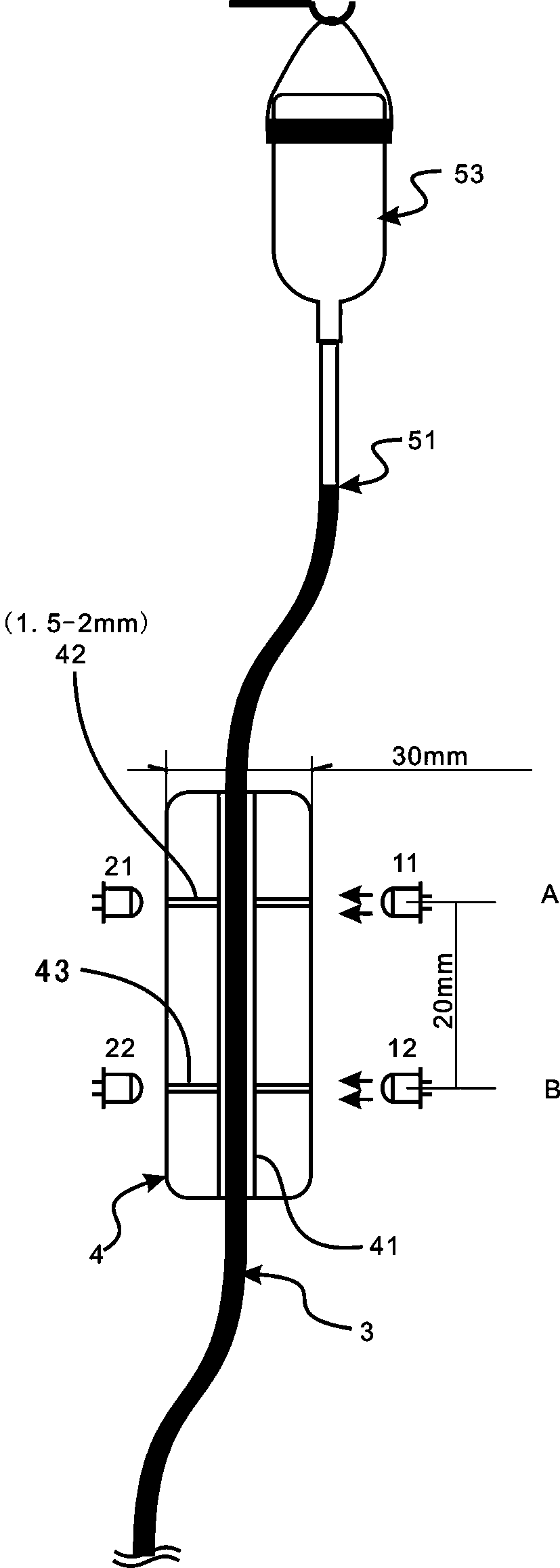 Infusion monitoring instrument and construction method thereof