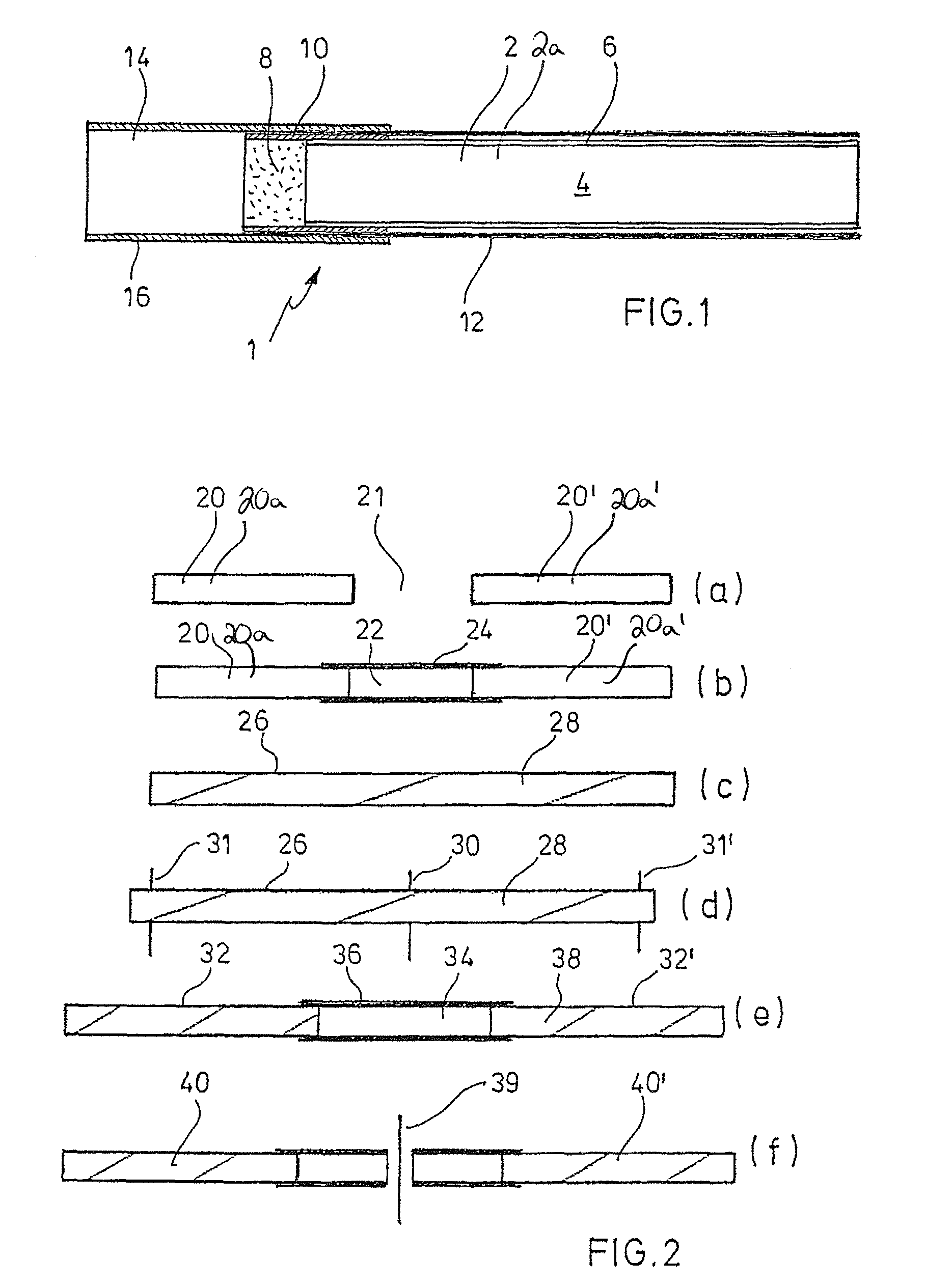 Filter cigarillo and process of manufacturing filter cigarillos