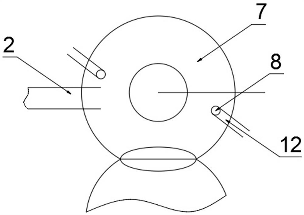 Particle circulating burner for biomass gasification combustion