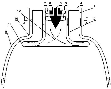 High Thrust Closed Expansion Cycle Rocket Engine Based on Improved Expansion Deflection Nozzle