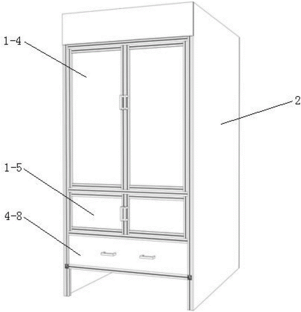 Light environment preference selection detecting system for livestock and poultry