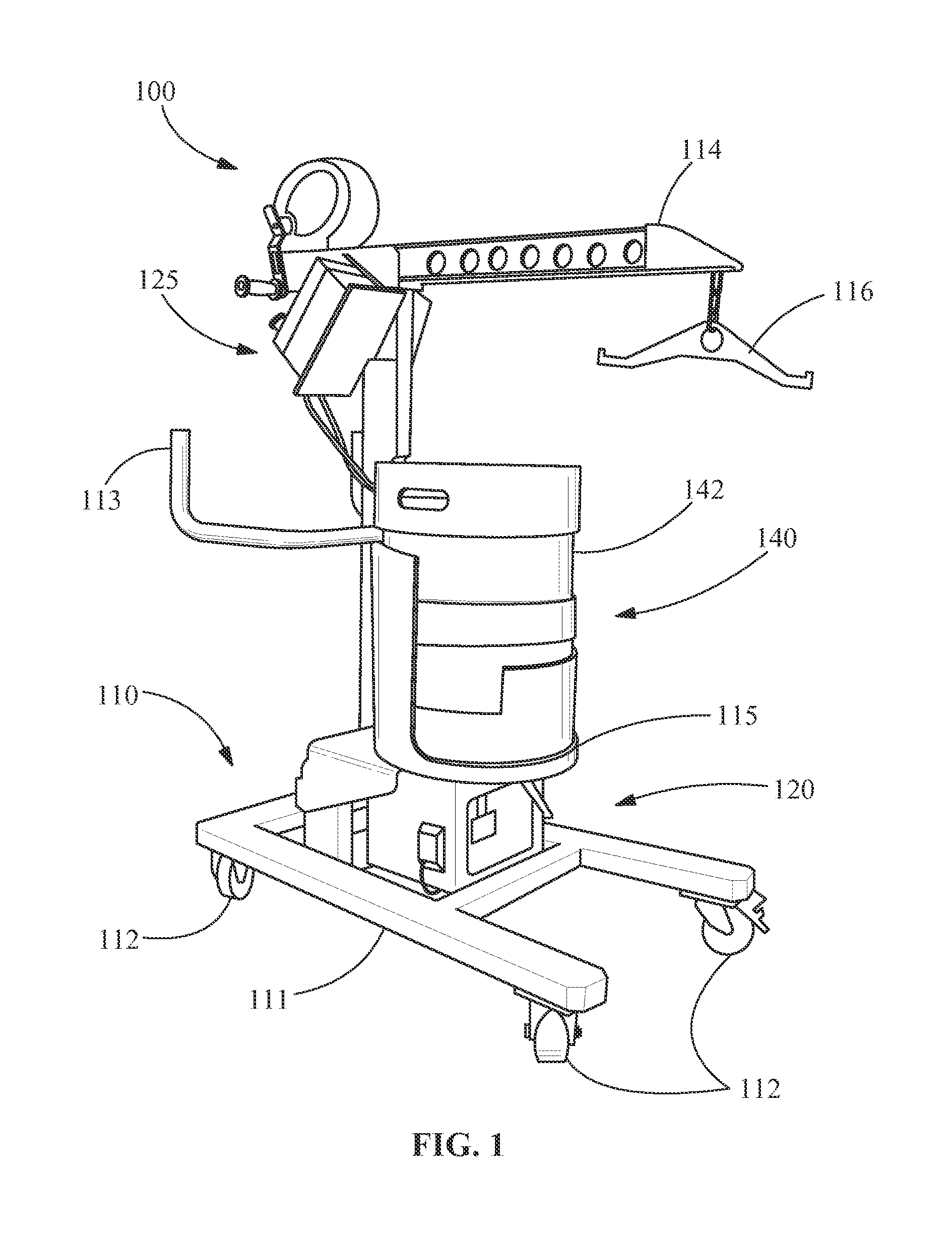 Transportable mixing system for biological and pharmaceutical materials