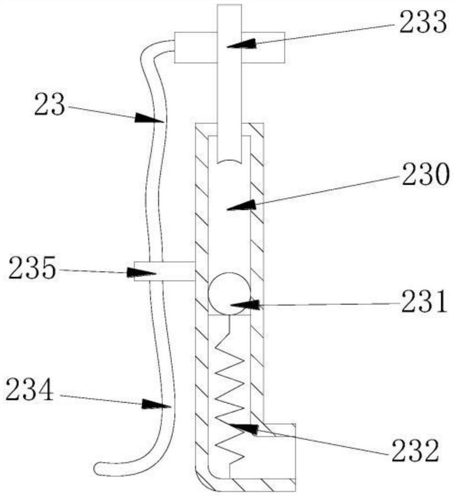 A dust explosion-proof atmosphere detection device