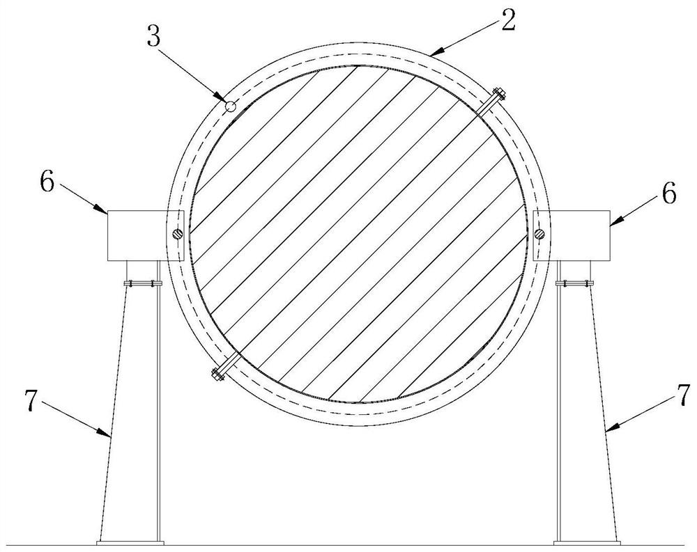 Shaft rotating speed measuring device