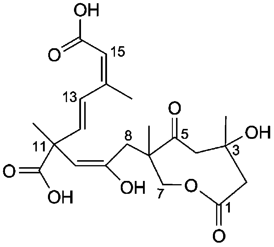 Application of Sarcaboside A in preparation of drug for treating acute gout