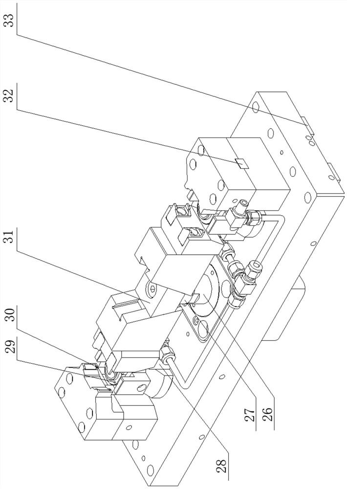 Hydraulic clamp for cutting machining of pump head of high-pressure fuel pump