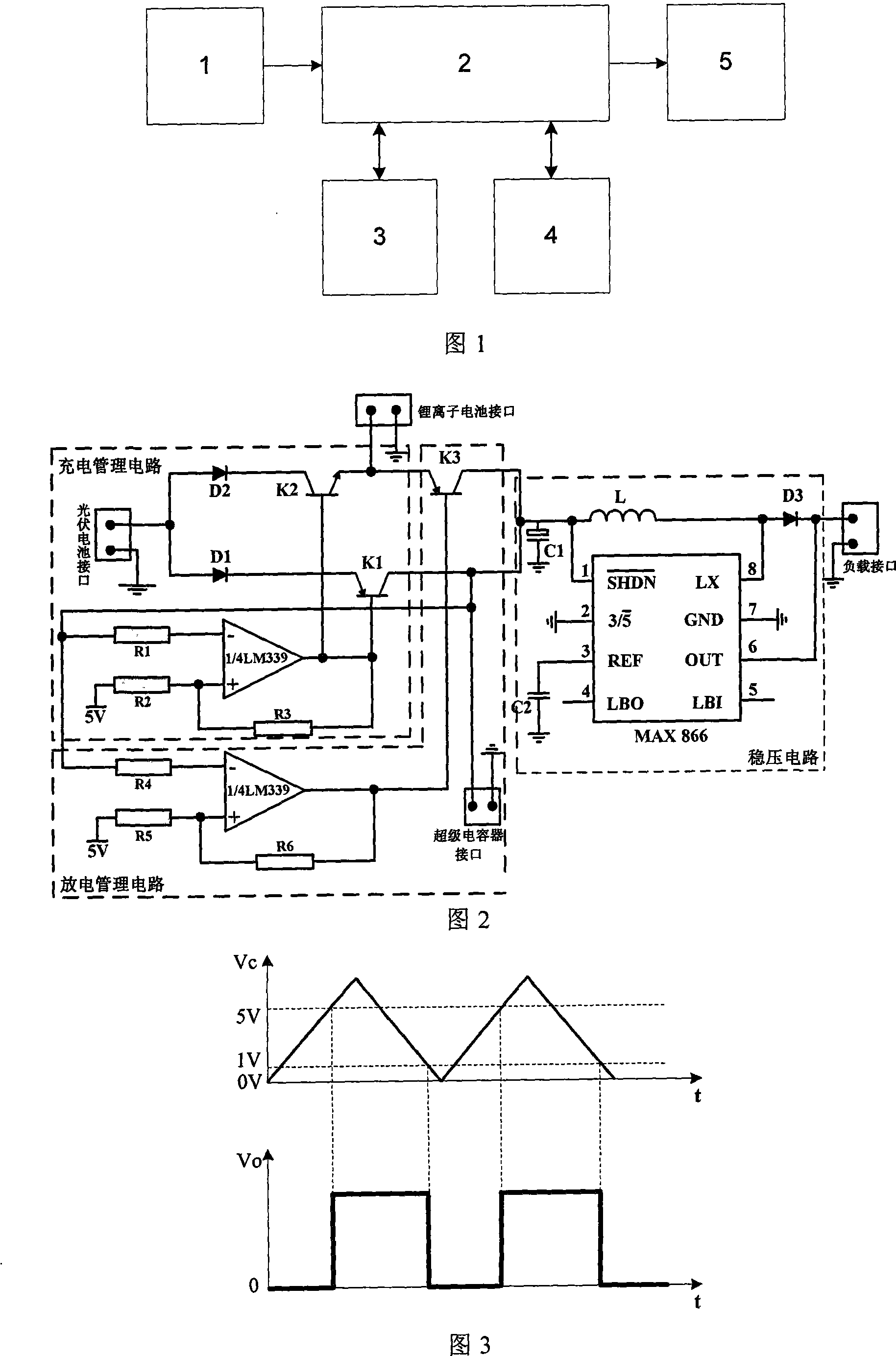 Lithium ion battery-super capacitor mixed energy storage optical voltage system