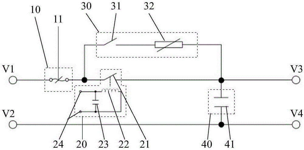 On-off control circuit