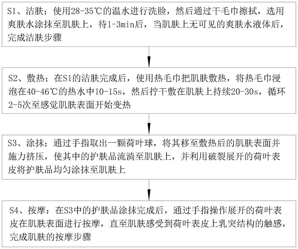 Skin-conditioning skin care product prepared by plant extracts and preparation method of skin care product