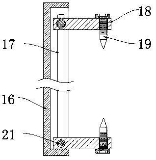 Rapid demolding device for wear-resistant casting