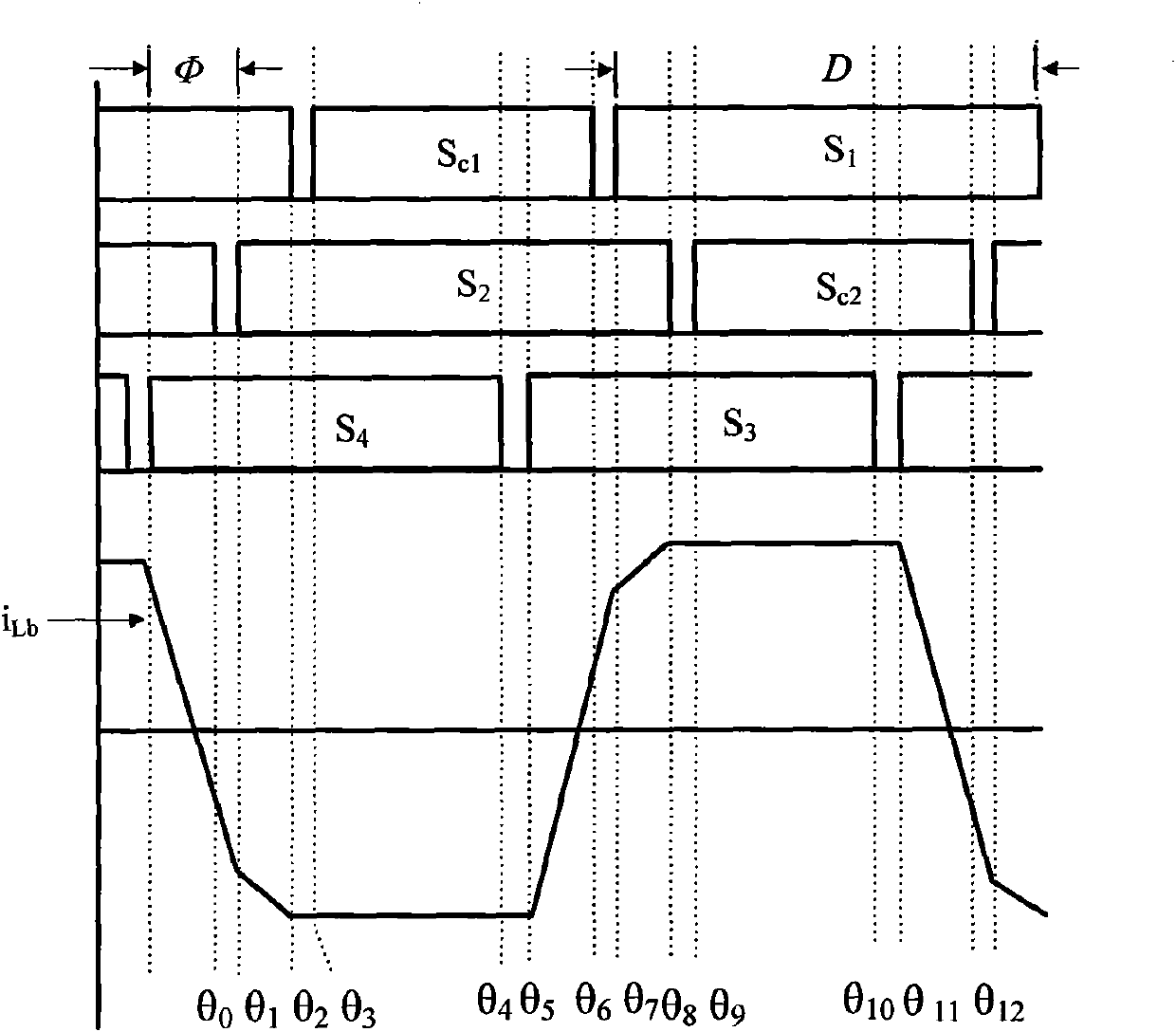 Isolation type active clamping interleaving paralleled bidirectional DC-DC converter