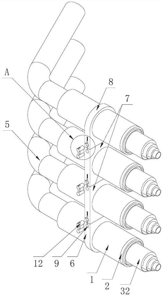 A multi-stage cylinder preparation process for a heat exchanger