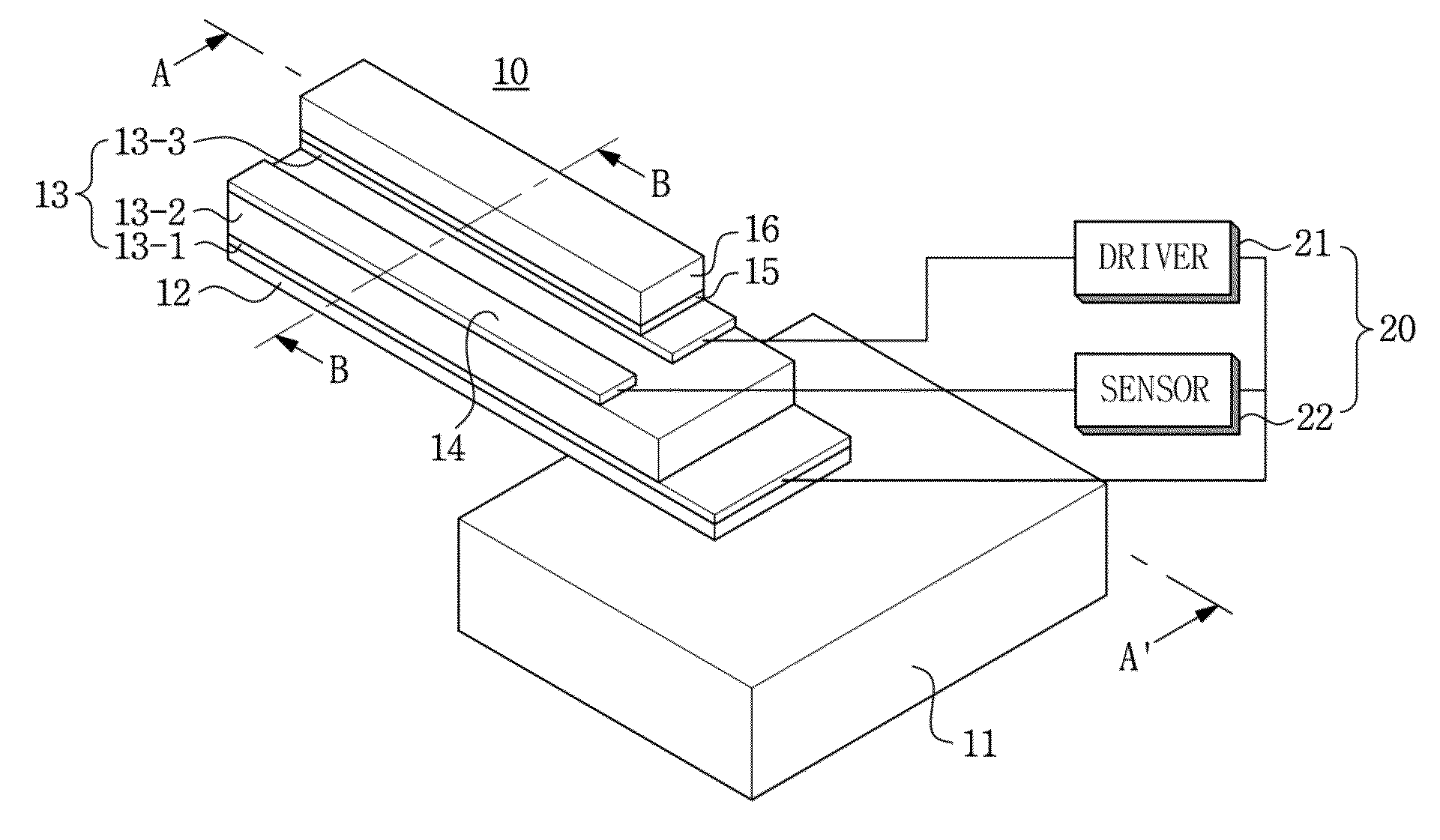 Magnetic field sensor and sensing apparatus using the same