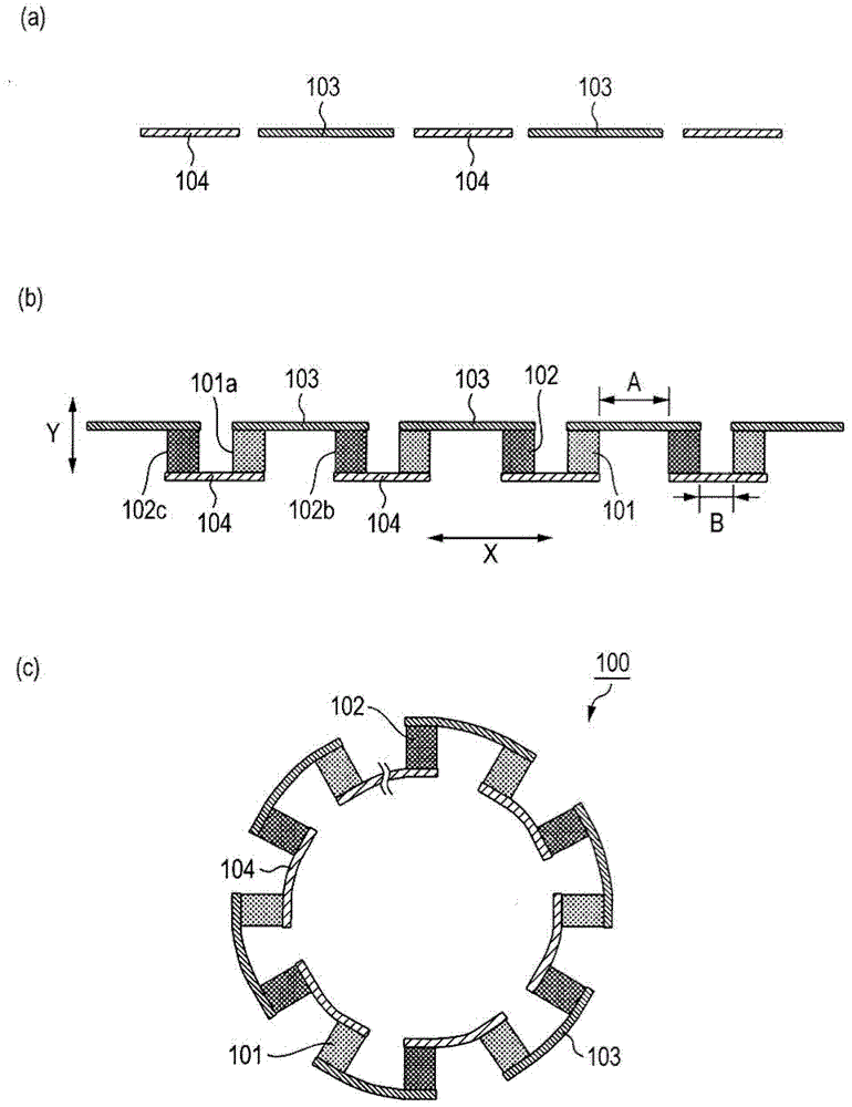 Thermoelectric conversion module and method of manufacturing thereof