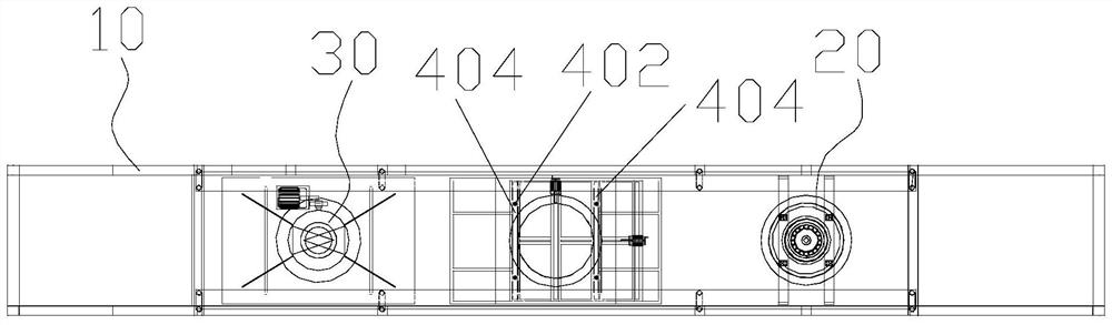 Tornado and downburst integrated physical simulation device