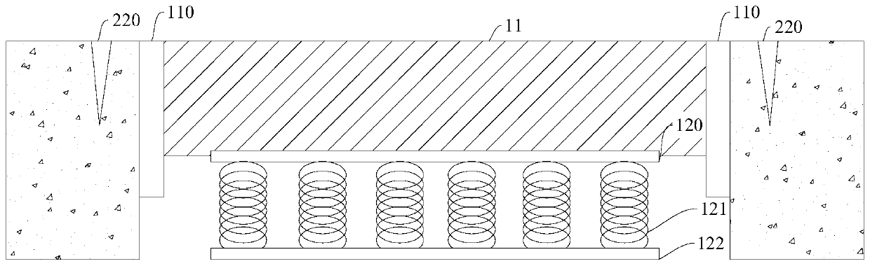 Deceleration strip control system and deceleration strip control method