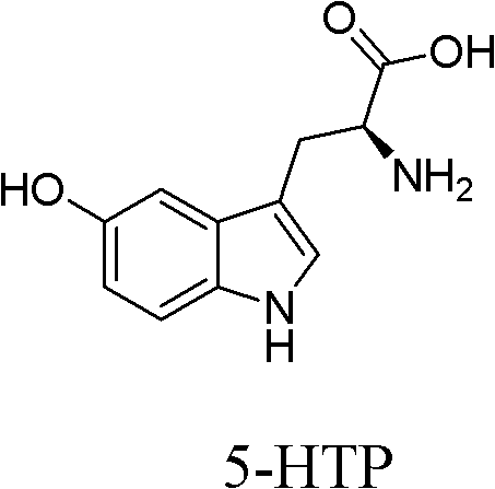 Preparation method of levo-5-hydroxytryptophan