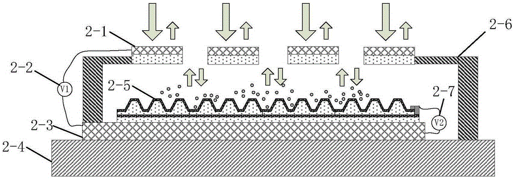 A method and device for infrared spectrum enhancement and detection based on graphene nano-antenna