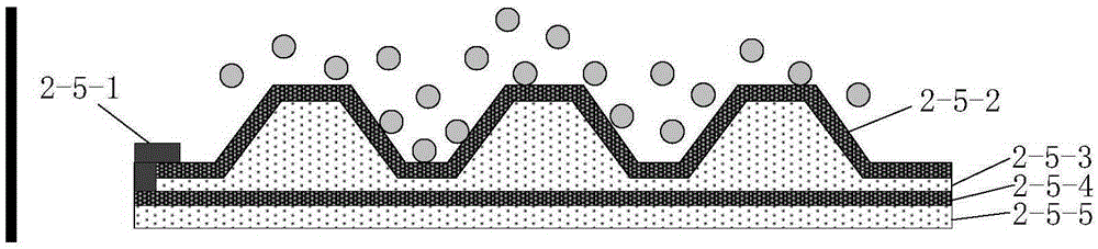 A method and device for infrared spectrum enhancement and detection based on graphene nano-antenna