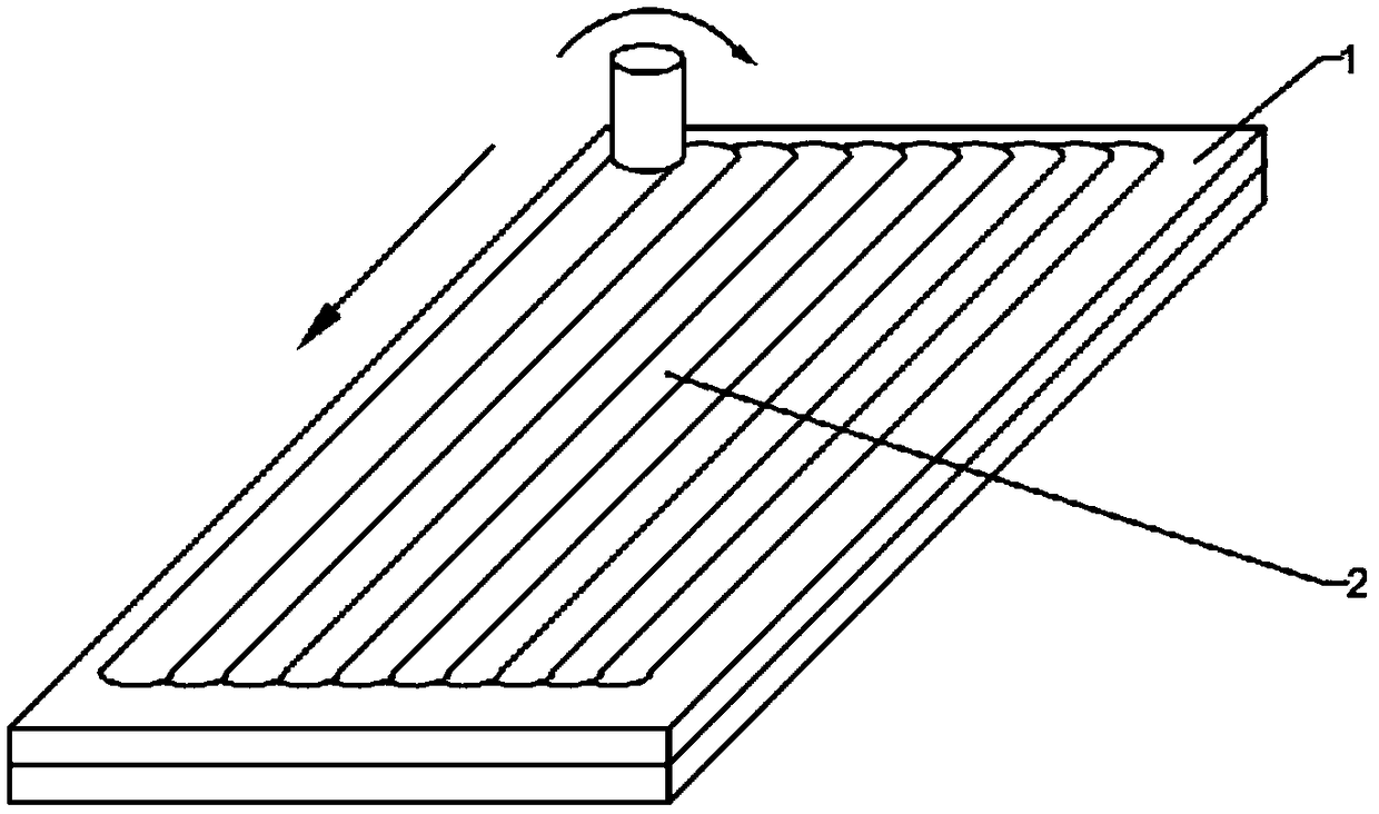 Forming method for foam aluminum part with complex curved face