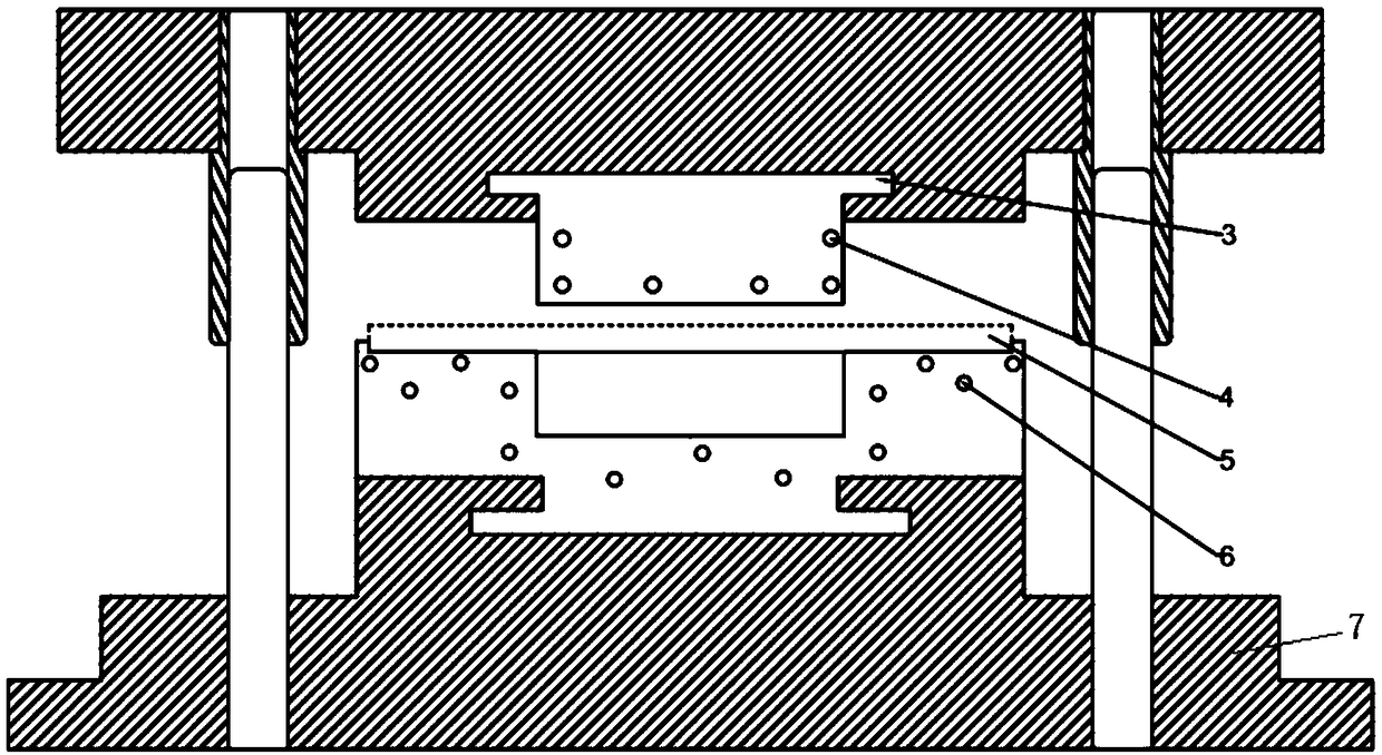 Forming method for foam aluminum part with complex curved face