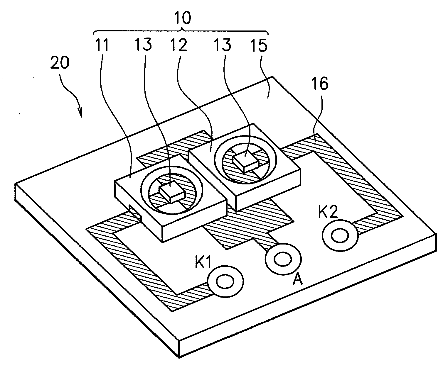 White light emitting apparatus and line illuminator using the same in image reading apparatus