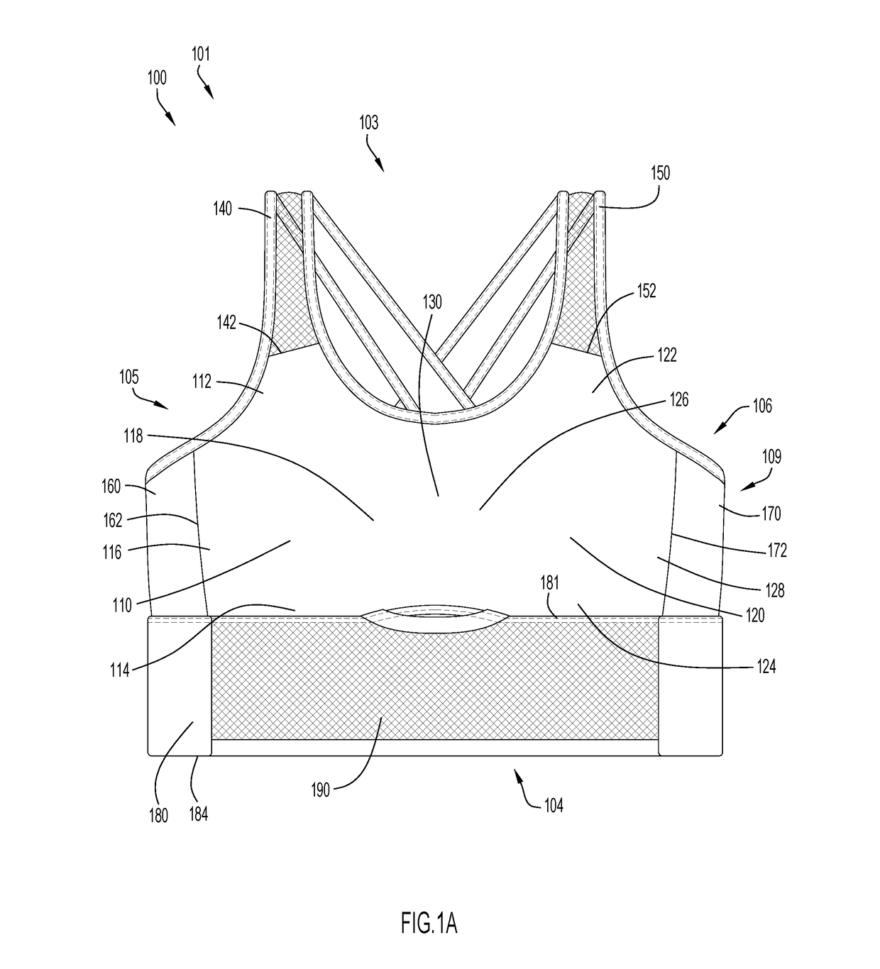 Brassiere with storage compartment