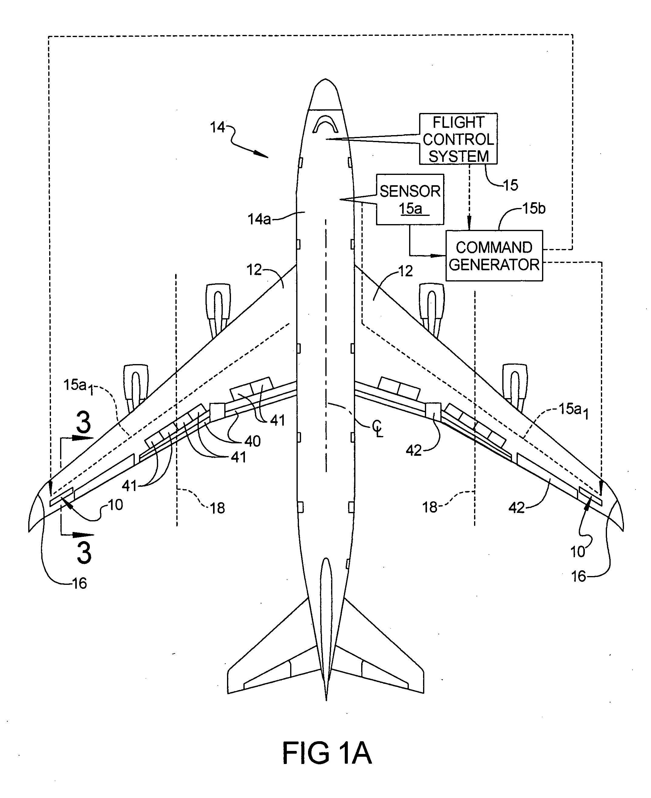 Wing load alleviation apparatus and method