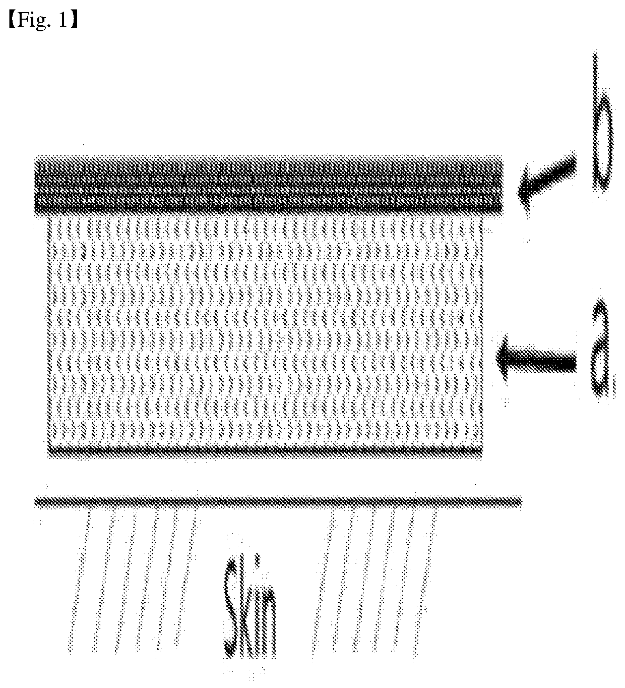 Pad for alleviating and treating plasma protein exudation skin diseases including atopic diseases