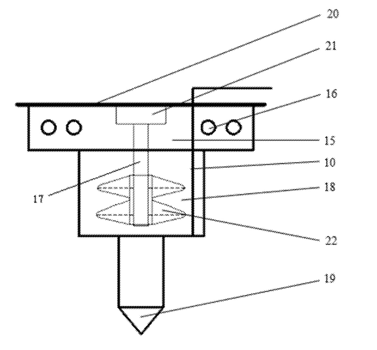 3D printing apparatus and method of using the single-printhead achieved multi-material and multi-scale printing