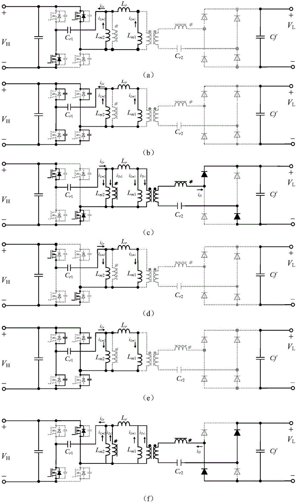 CLTC resonant soft switching bi-directional converter