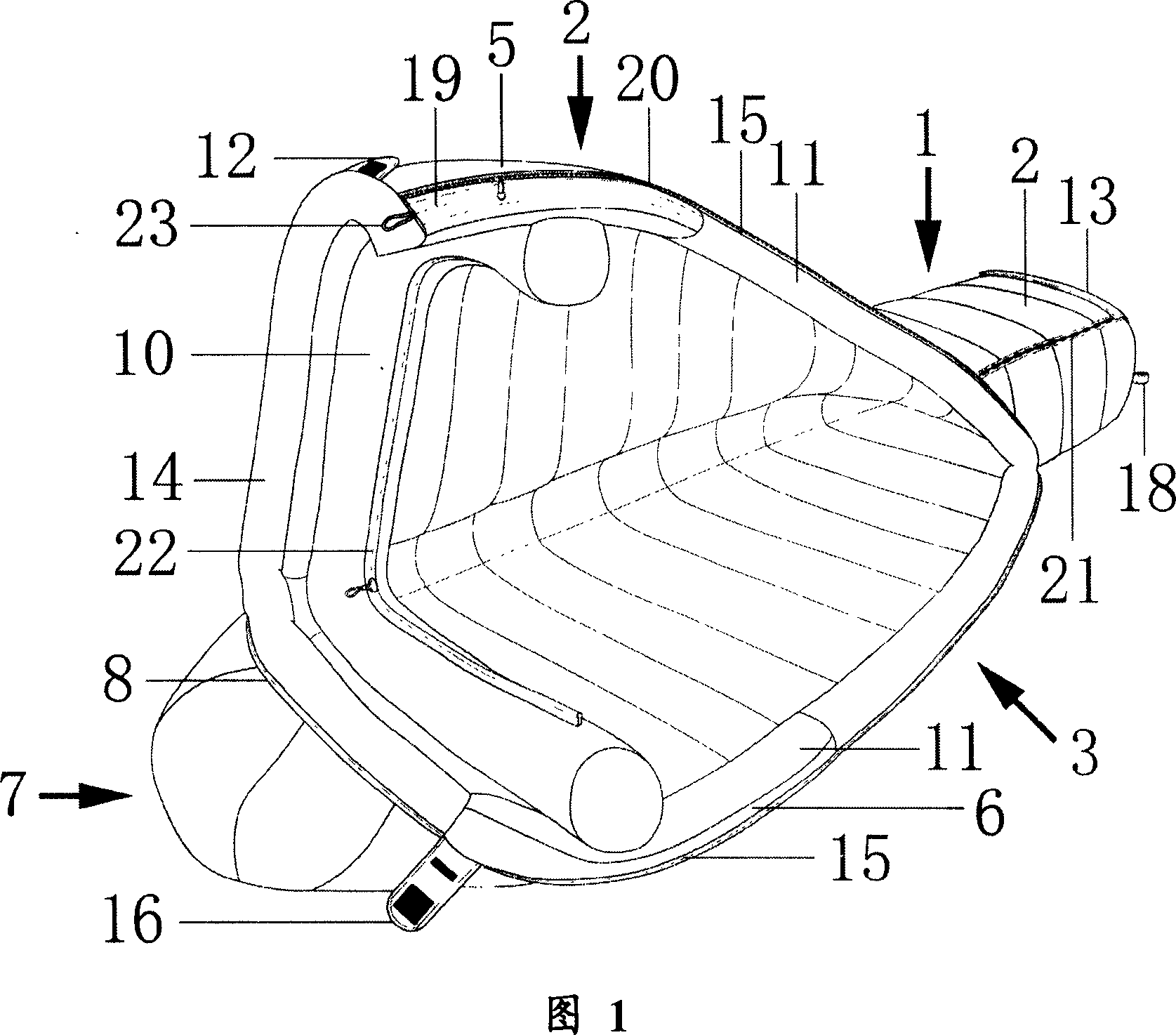 Compound sleeping bag and making method thereof