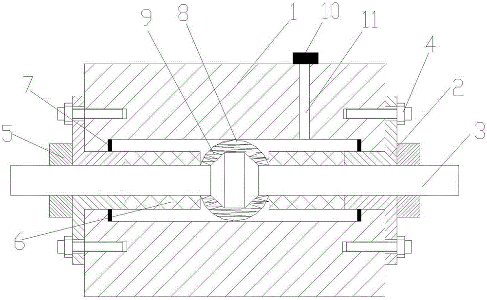 Stable anti-leakage lubricating gate valve