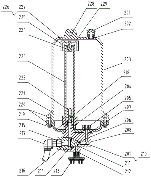 Agricultural water-saving pulsating intelligent drip irrigation tank micro-irrigation system