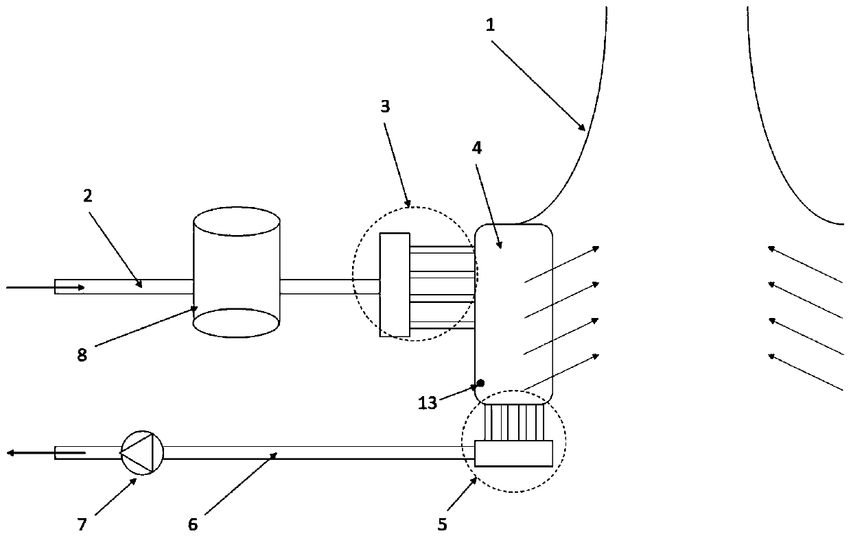 Cooling system with energy storage function and adjusting method thereof