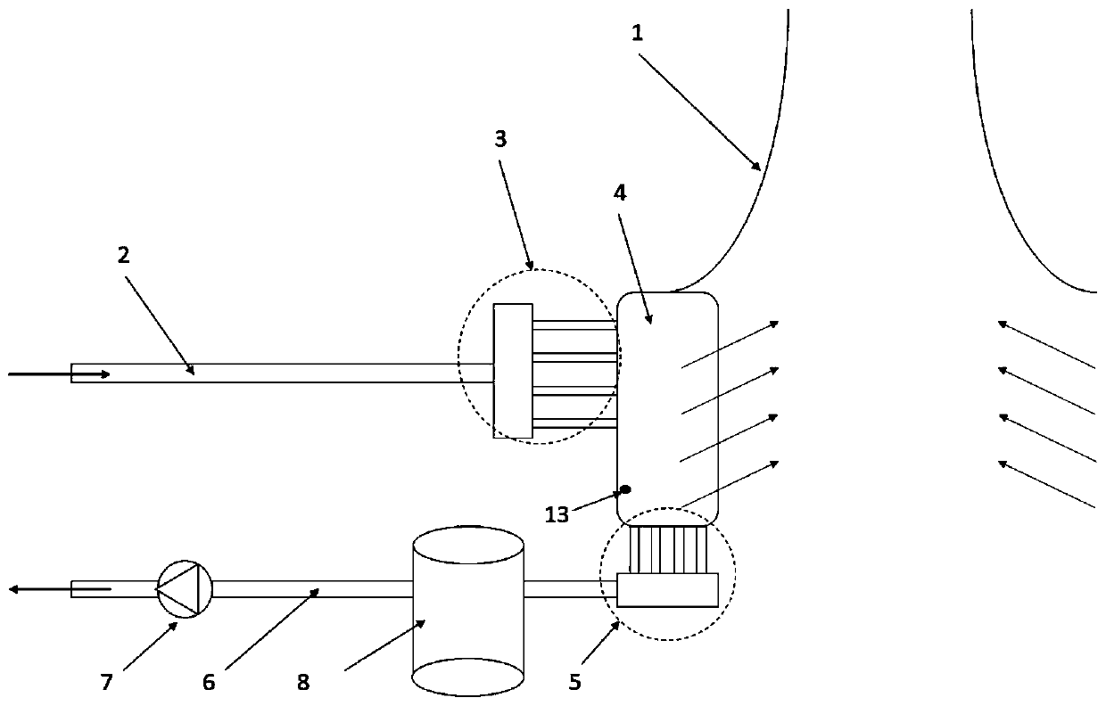 Cooling system with energy storage function and adjusting method thereof