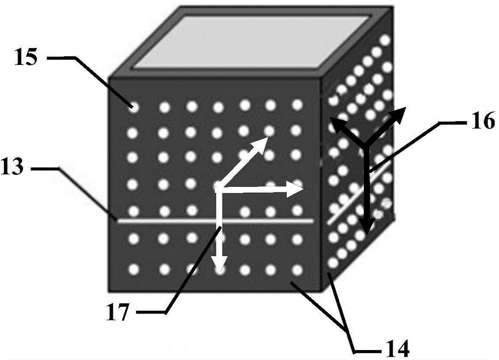 Laser vision profile measurement system, measurement method and three-dimensional target