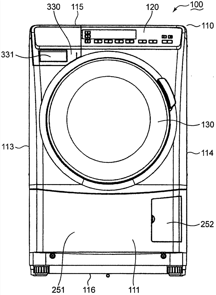 Clothes processing device