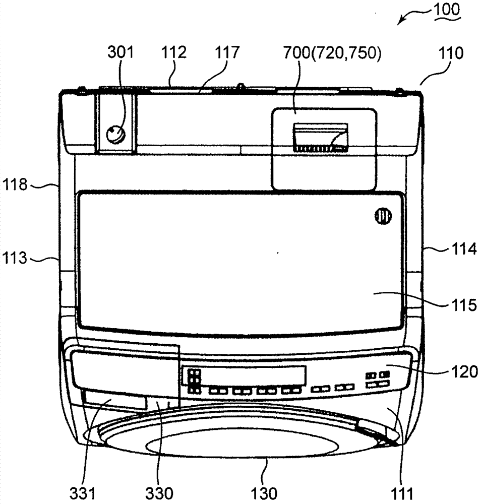 Clothes processing device