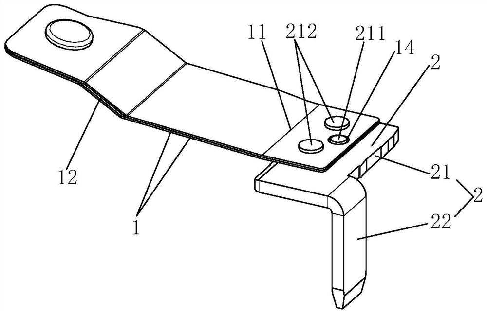 Movable spring assembly of relay and electromagnetic relay