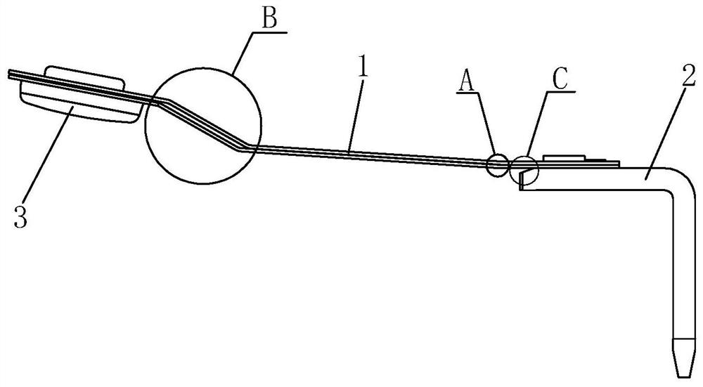 Movable spring assembly of relay and electromagnetic relay