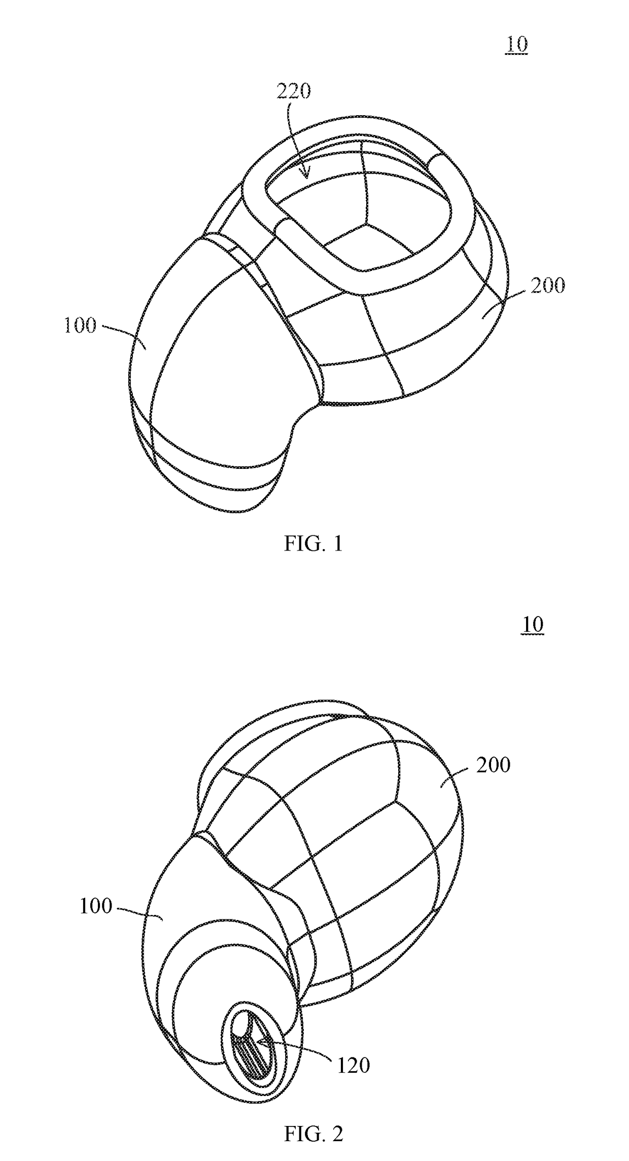 Earplug structure and earphone device