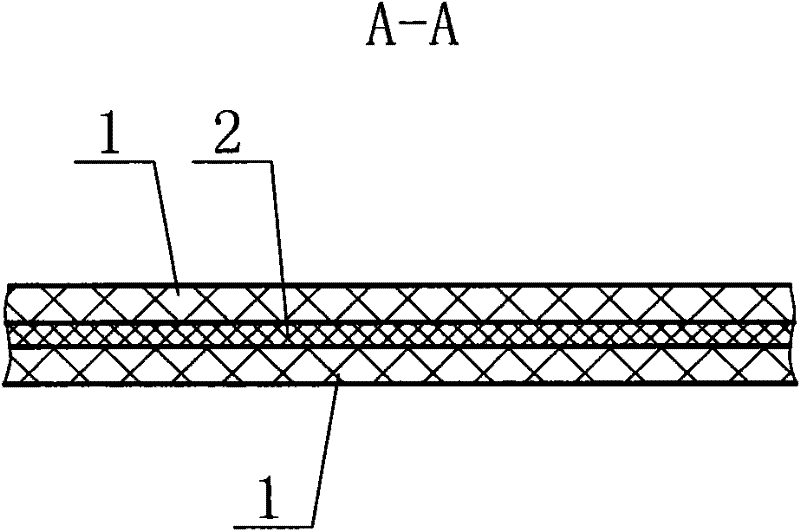 High-temperature resistant fiber layer composite filter material and method for preparing same