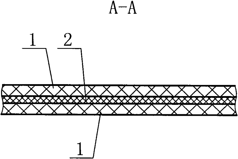 High-temperature resistant fiber layer composite filter material and method for preparing same