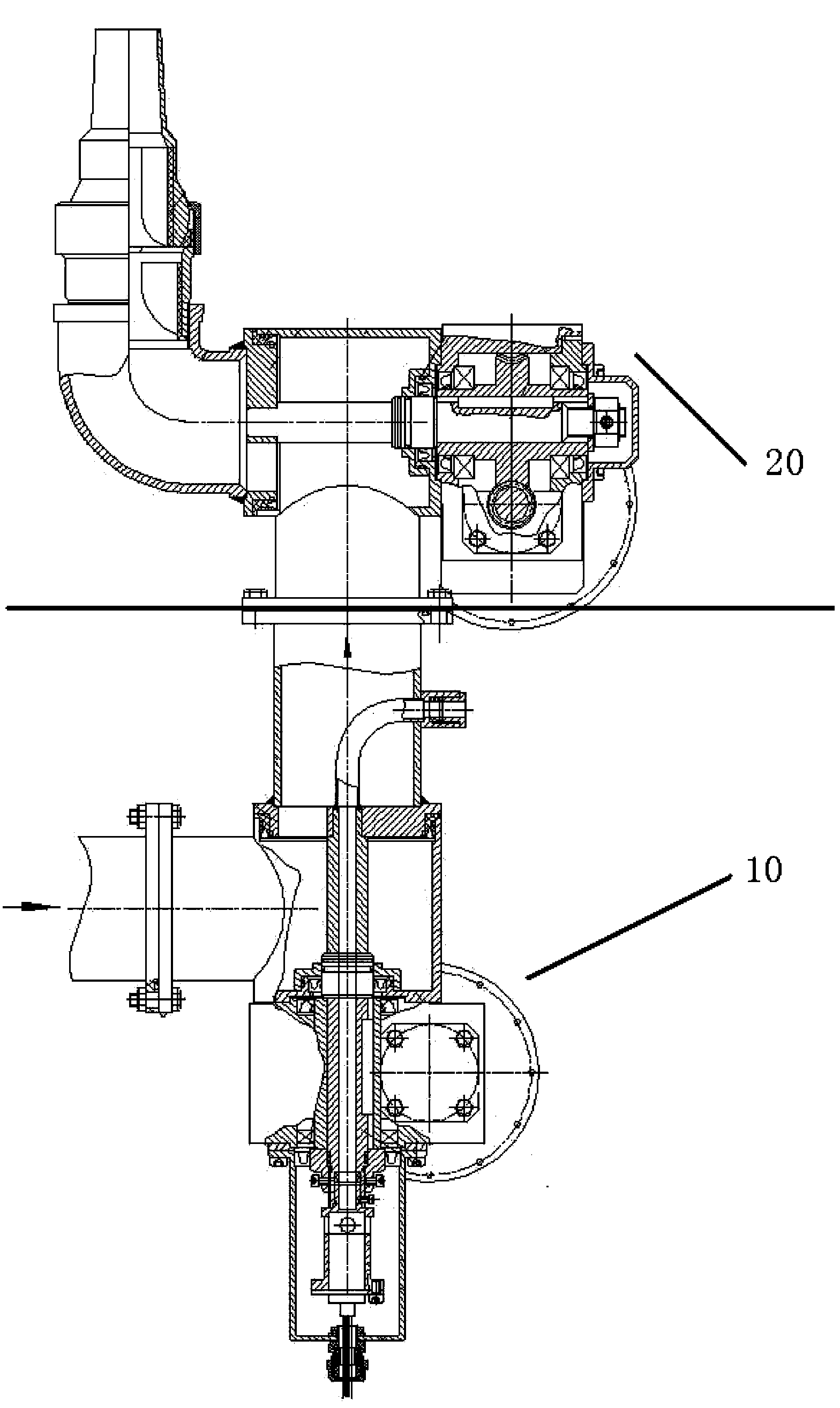 Two-dimension fountain device