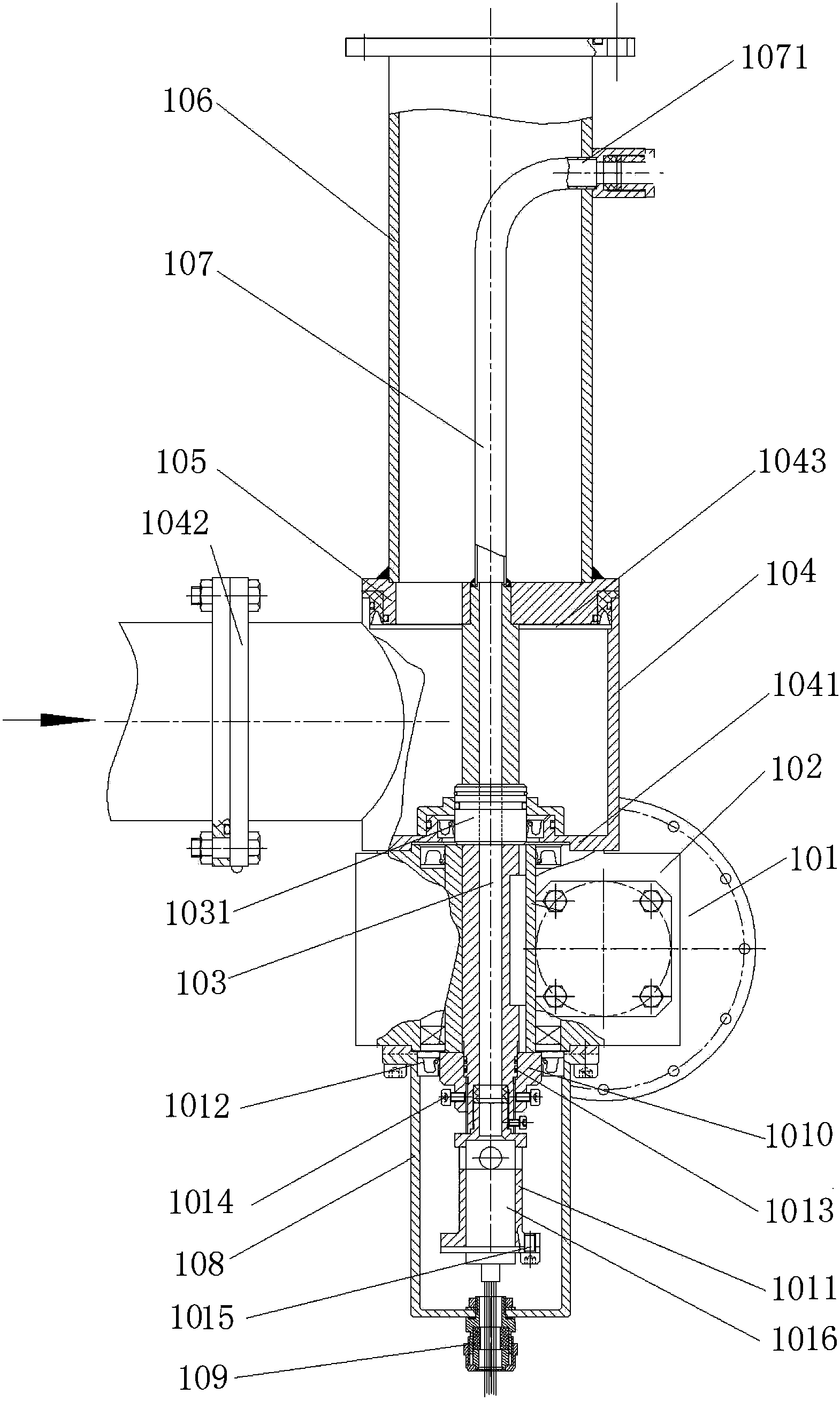 Two-dimension fountain device